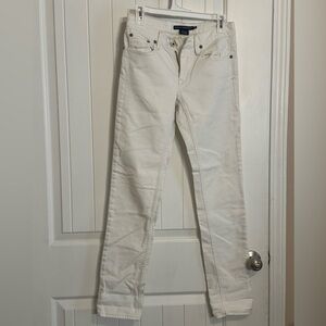 Ralph Lauren White Denim Jeans